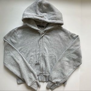 Cute Brandy Melville “Crystal Hoodie” slightly cropped. Classic Brandy!